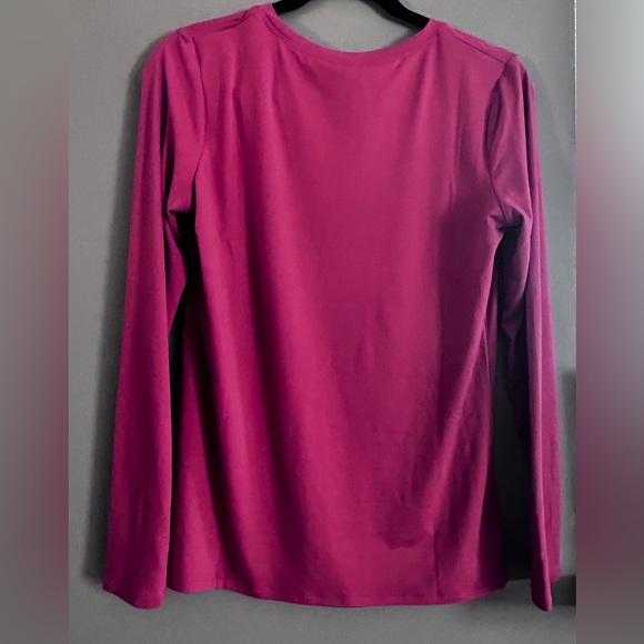 Zenana Outfitters Pullover LS Large NWT Rose - Picture 2 of 4